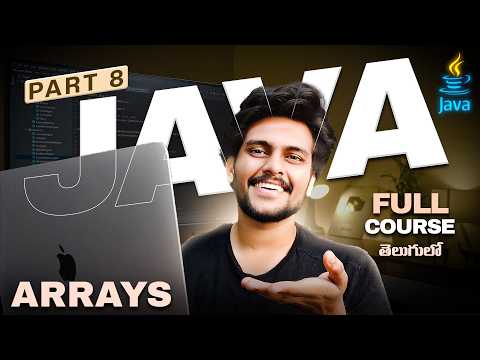 Java For Beginners in Telugu [PART 8] || Code with Swaroop || Zero to Hero || Arrays