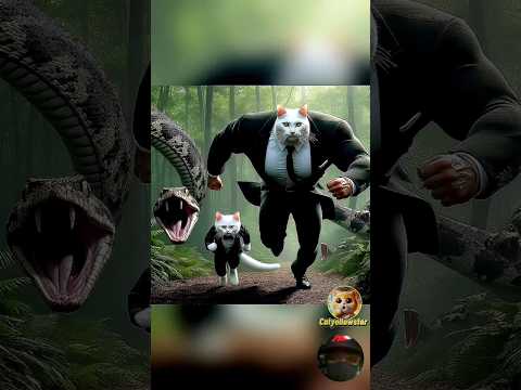 Snake Attacks 2 cats #11 #CatStory#CatshortStory#short#catshortstory#cutecat#curiouscat#catlovers