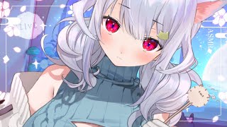 【耳かきASMR】あけおめミミカキャー ₍ᐢ- ̫-ᐢ₎っ👂🌅!!【はるさめ ねここ/Vtuber】