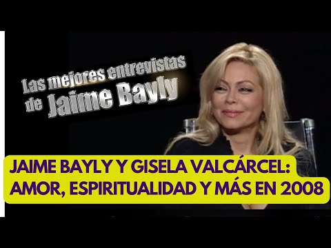 JAIME BAYLY ENTREVISTA A GISELA VALCÁRCEL: AMOR Y ESPIRITUALIDAD | LATINA | VIDEO OFICIAL