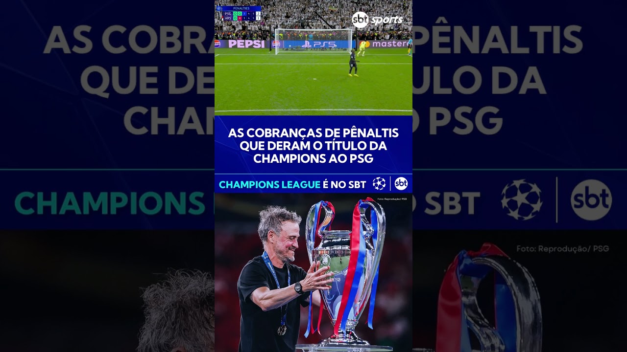 BI SEGUIDO DO PSG! Se liga em TODAS as cobranças de pênaltis da final da UEFA Champions League