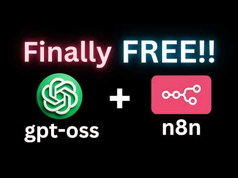 Build ANYTHING for FREE with OpenAI’s New OSS Models & n8n (No-Code Tutorial)