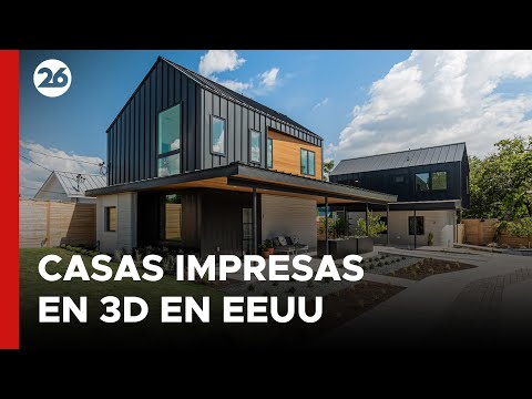 EEUU | La empresa que construye casas impresas en 3D