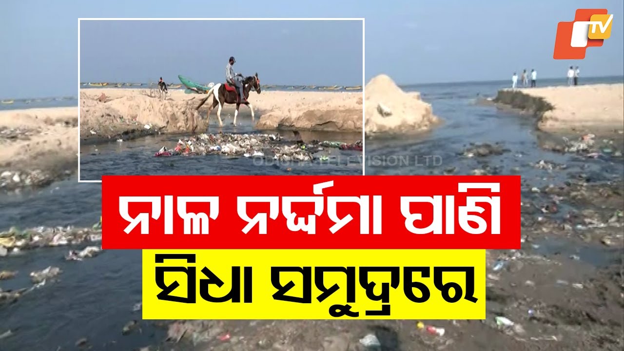 Polluted City Water Directly Flowing into Bay of Bengal: Terrifying Pictures From Visakhapatnam