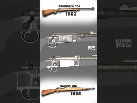 PRECISION Mechanics: How the Mauser 98K vs Remington 700 Works Animation