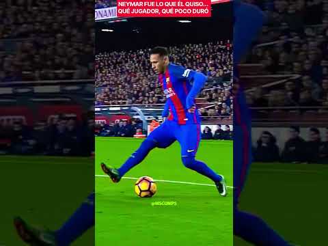 🥹🔥NEYMAR <strong>PRIME</strong> DURÓ TAN POCO... QUÉ BUENO ERA!! #fcbarcelona #football #shorts