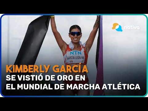 Kimberly García se vistió de oro en el Mundial de Marcha Atlética