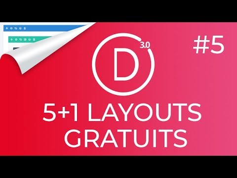 #DIVI 5 - Créer UN SITE EN 2 MINUTES : 6 layouts divi offerts (WORDPRESS)