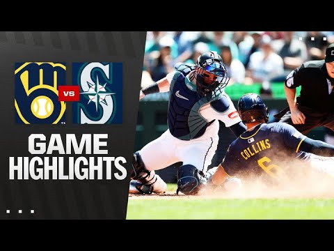 Brewers vs. Mariners Game Highlights (7/23/25) | MLB Highlights