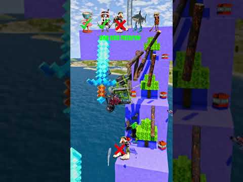 Italian braintrot cars vs minecreft blocks Beamng Drive #shorts