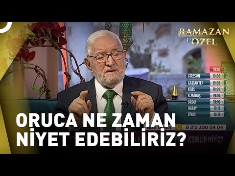 Niyet Ettikten Sahur Vaktine Kadar Tekrar Yiyebilir Miyiz? | Necmettin Nursaçan'la İftar Saati