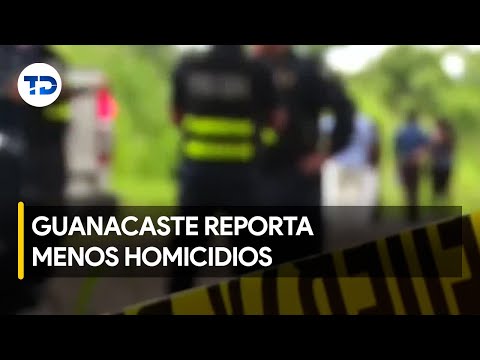 Baja cifra de criminalidad en la provincia de Guanacaste