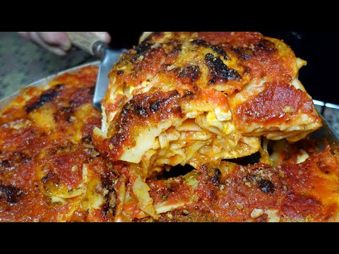 Pasta e Patate al Forno nella vecchia tiella - La Pasta al Forno di mia nonna