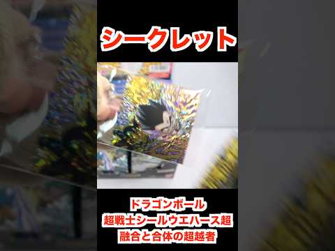 シークレット!!ドラゴンボール超戦士シールウエハース超 融合と合体の超越者 第14弾 ショート short Dragonball Wafers Sticker 食玩 candy toys