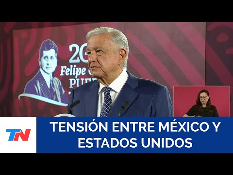 López Obrador corresponsabiliza a EEUU por los hechos de violencia tras la captura del capo Zambada