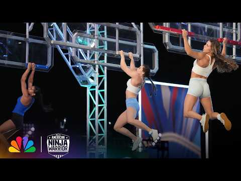 Training Partners Race Head to Head with Ninja Vet | American Ninja Warrior | NBC