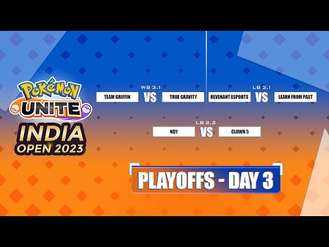 Pokémon Unite インドオープン2023 | Playoffs | Day 3【英語音声のみ】