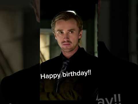 One day late, but still happy birthday🥳#tomfelton #dracomalfoy #harrypotter #happybirthday