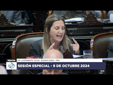 Lospennato dijo que no acompañaba al gobierno pero voto a favor del veto