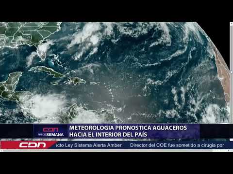 Meteorología pronostica aguaceros hacia el interior del país