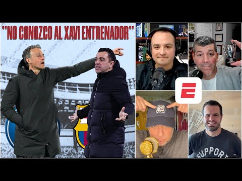CHAMPIONS LEAGUE PSG vs. BARCELONA: LUIS ENRIQUE dijo que NO CONOCE al XAVI ENTRENADOR | Exclusivos