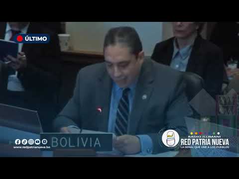 En la OEA, Bolivia condena la agresión de Ecuador a la Embajada de Ecuador  y llama a la reflexión