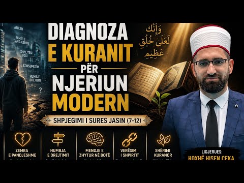 02. Diagnoza e Kuranit për njeriun modern | Shpjegimi i Sures Jasin (7-12) - Hisen Ceka