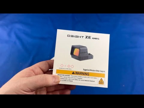 NEW Osight XE AMRS And Riser Trying Out On An AR-15