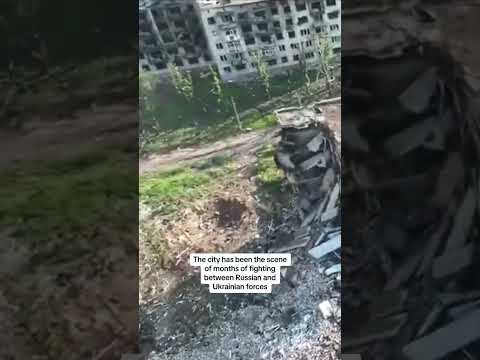 Ukrainian war: Drone footage captures devastation in Bakhmut