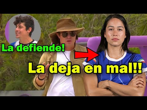 Javier defiende a Evelyn - Exatlón México