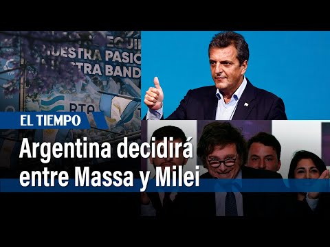 Argentina elegirá presidente en balotaje entre el ministro Massa y el antisistema Milei | El Tiempo