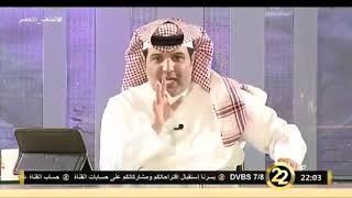 عبدالعزيز الهشبول : اذا عطينا الهلال 10 % من الإشادة قالوا مطبل