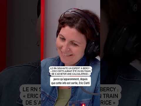 Le RN veut un expert à Bercy : Eric Ciotti aurait été vu en train de s'acheter une calculatrice