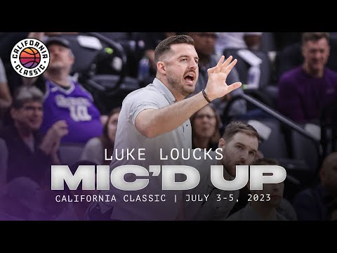 Summer League Head Coach Luke Loucks Mic'd Up video clip