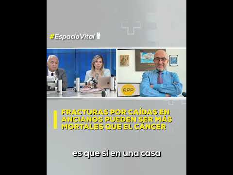 Fracturas por caídas en ancianos pueden ser más mortales que el cáncer