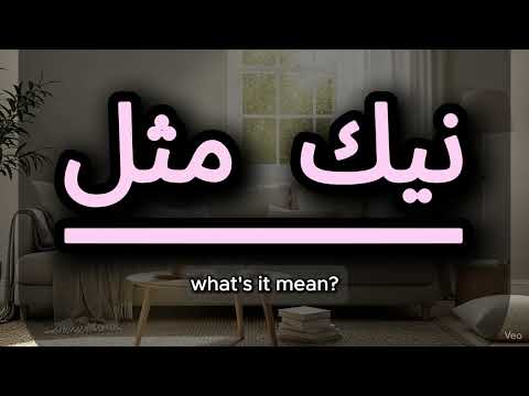 What does نيك مثل mean | نيك مثل meaning explained