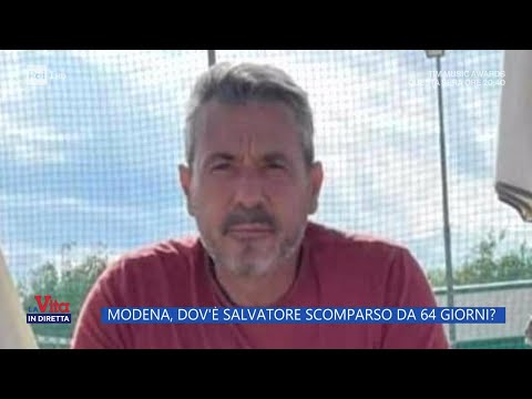 Modena, dov'è Salvatore scomparso da 64 giorni? - La Vita in diretta - 15/09/2023