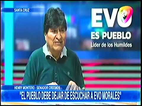 17062024 HENRY MONTERO SE REFIERE A DECLARACIONES DE EVO MORALES RED DTV