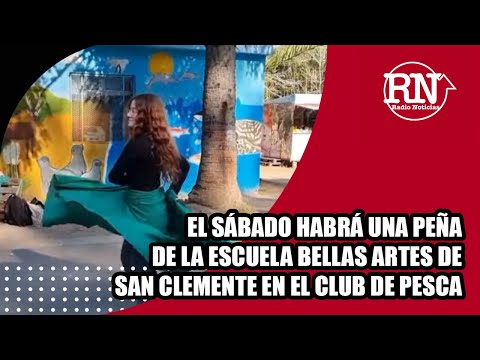 El sábado habrá una peña de la escuela de bellas Artes en el Club de Pesca San Clemente