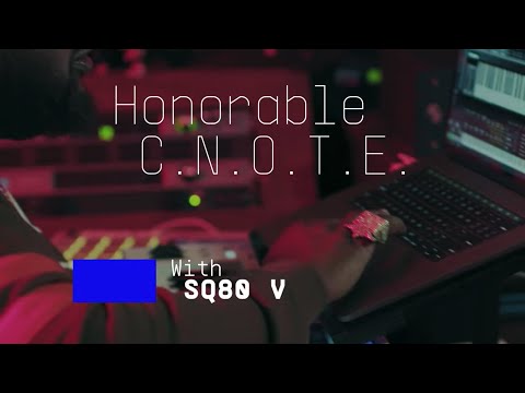 Honorable C.N.O.T.E | Making beats using SQ80 V