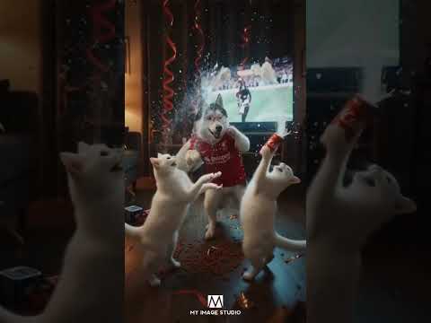 Liverpool ชนะเป็นแล้วโว้ยย😭😭🎉  #LFC  #AstonVilla  #dog  #cat  #funny