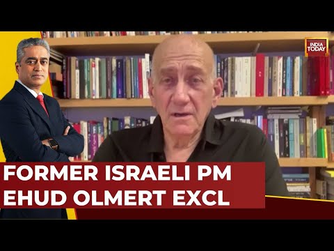 Former Israeli PM Ehud Olmert Exclusive With Rajdeep Sardesai On India Today | Israel-Iran War