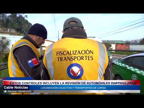 11 JUL 2024 Más de 200 controles vehiculares se han realizado este año en la comuna de San Antonio