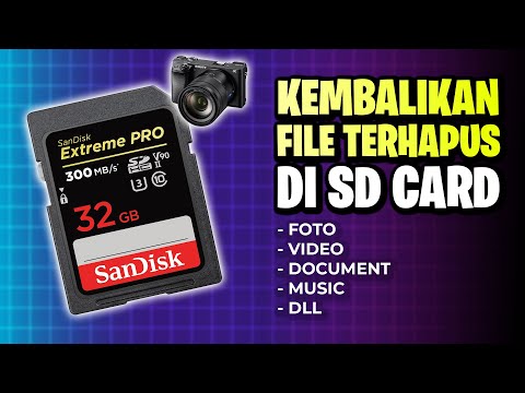 MUDAH! Cara mengembalikan Foto/Video terhapus dari Kartu SD 2024