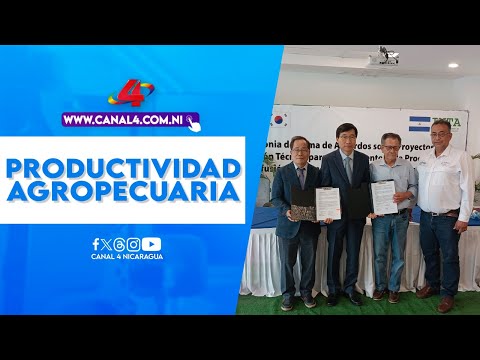 INTA y KOPIA firman acuerdo para impulsar la productividad agropecuaria en Nicaragua