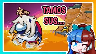 Among Us con las piñitas de youtube【Aitzu Arashi】
