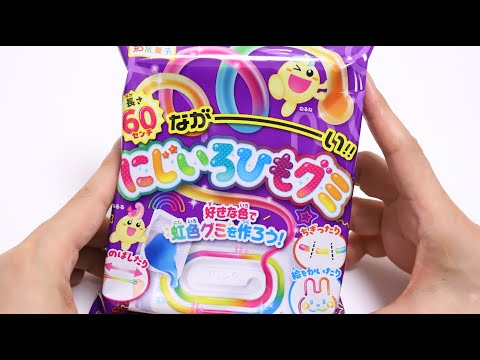 Rainbow String Gummy Making Kit Popin’ Cookin’ company Kracie New DIY Candy Japan Souvenir