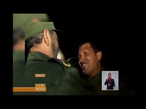 Presidente de Cuba destaca legado de Hugo Chávez Frías