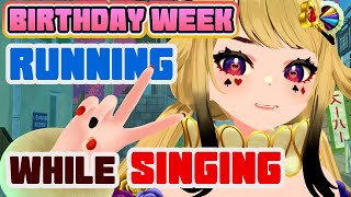 【BIRTHDAY WEEK: Day 7】RUNNING & SINGING! Chat CONTROLS my TREADMILL!