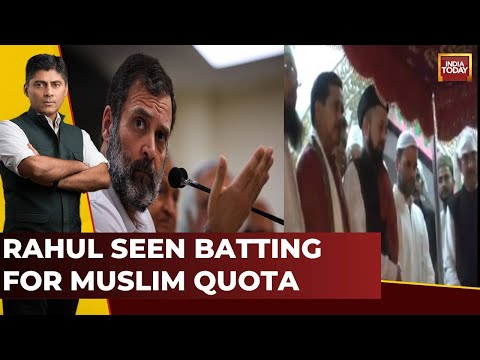 LS Polls: Rahul Seen Batting For Muslim Quota | Panellists Join The Political Debate On India First